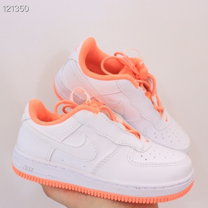 New Air Force Rubber "white, orange"