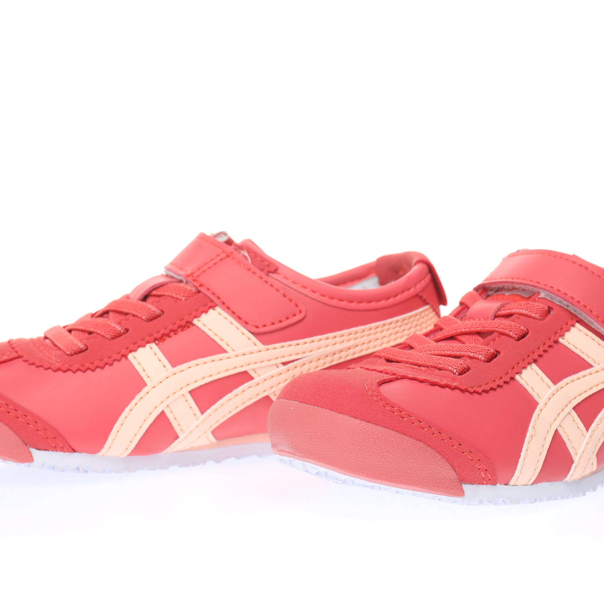 Asics Tiger" red, cream"