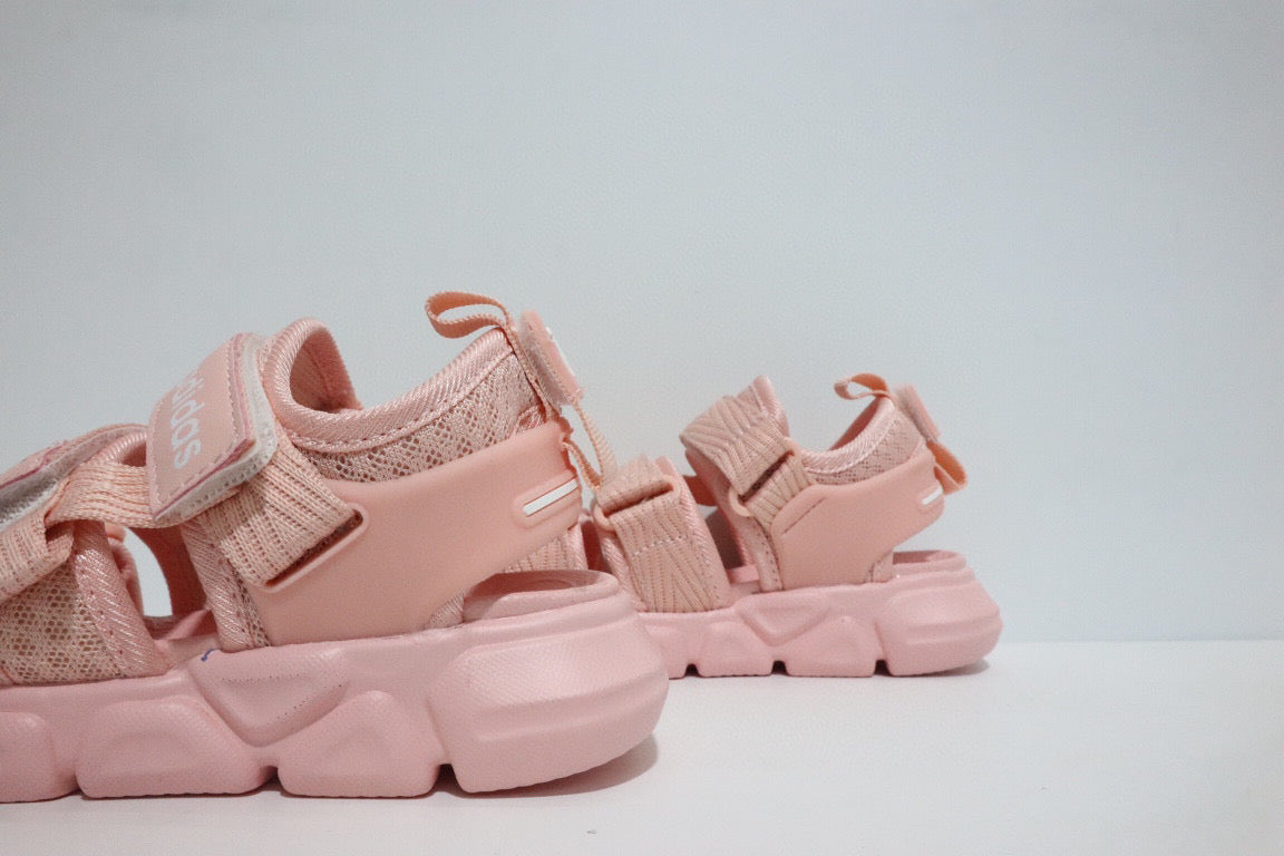 Adidas three velcro sandals "pink"