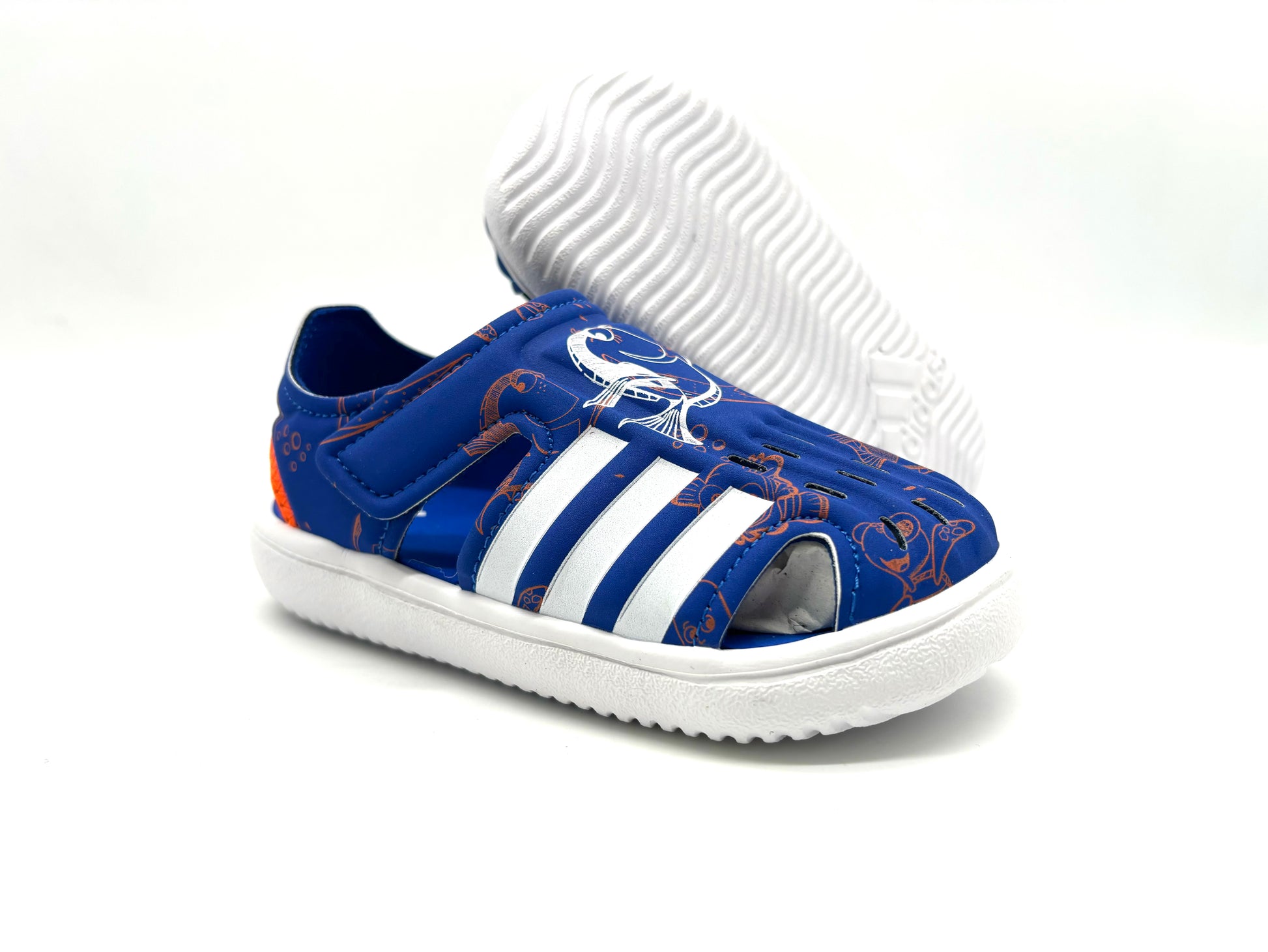 Adidas Seahorse III hole shoes" blue"