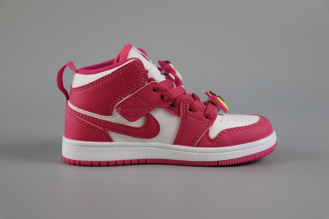 AJ-89 " hot pink, white"