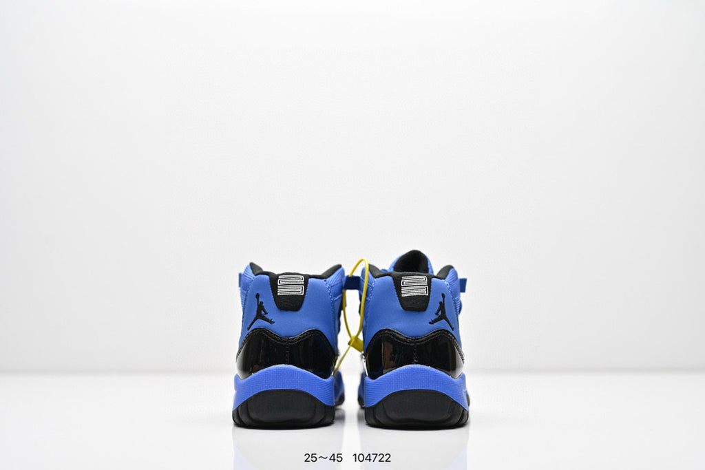 Joe 11 high-top high-quality children's shoes" basketball" blue"