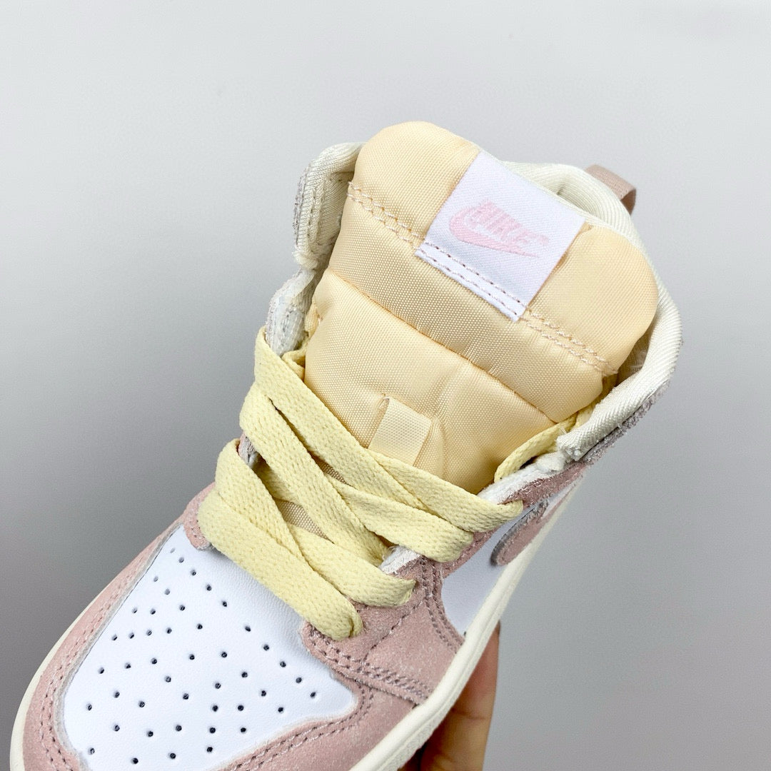 Joe 1 new color children's shoes" white, light pink"