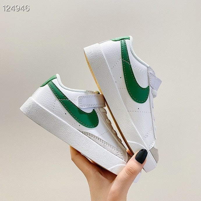 Trail Blazers low-top" white, green"