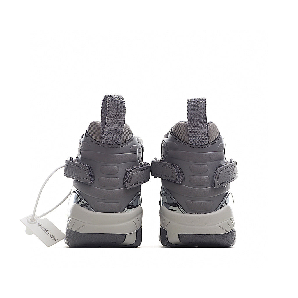 Joe 8 children's shoes sports shoes AJ-8 basketball shoes" gray"