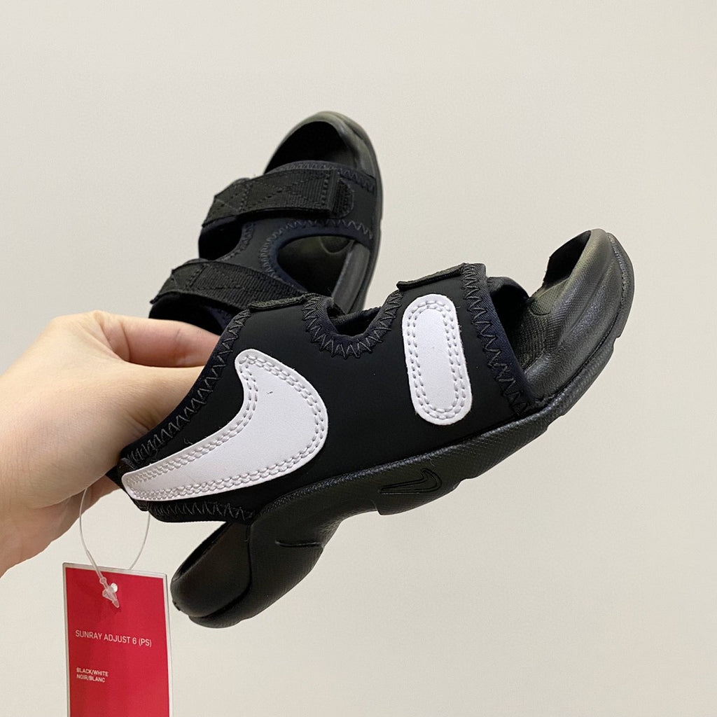 Nike Sunray Adjust 6 (TD) Children's Sandals" black"