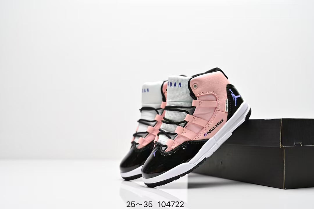 Joe 3.5 series children's shoes" black, pink"