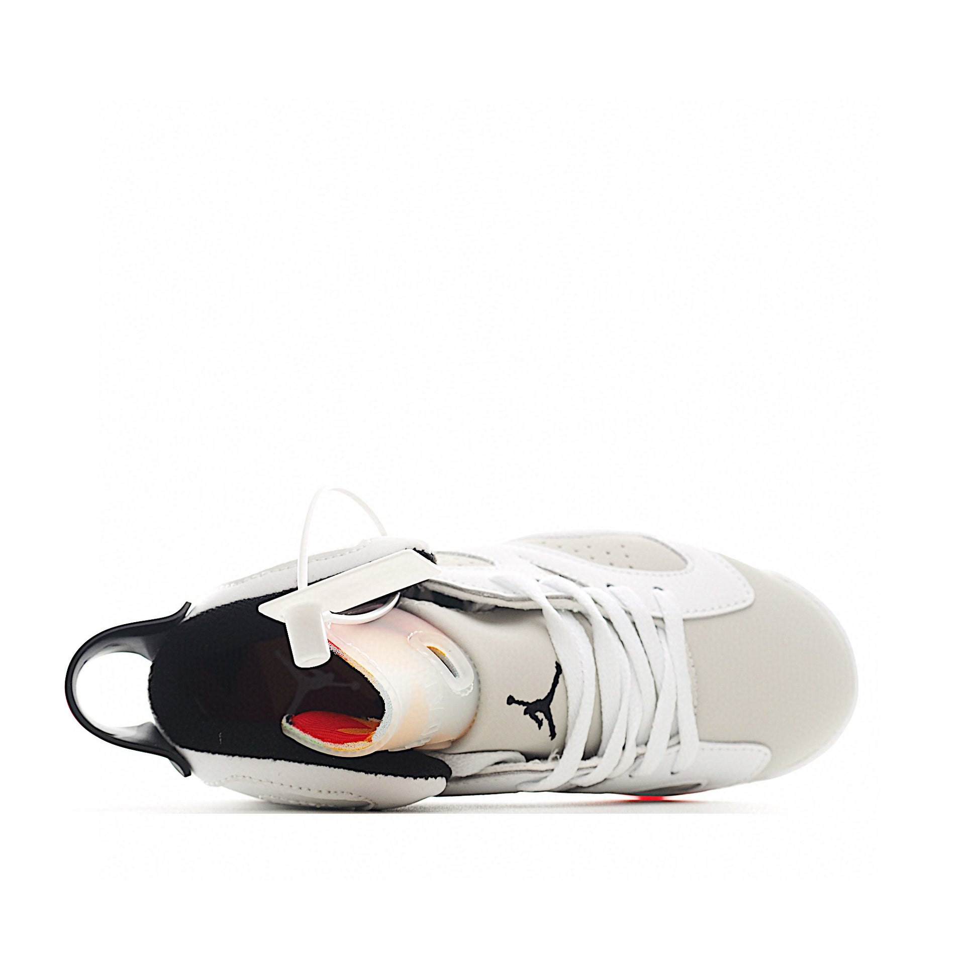 Joe 6 Air Cushion Basketball Shoes for Kids" white, red"