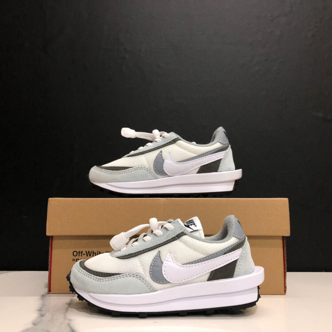 Nike Waffle Casual Jogging Shoes Deconstructed Double Hook