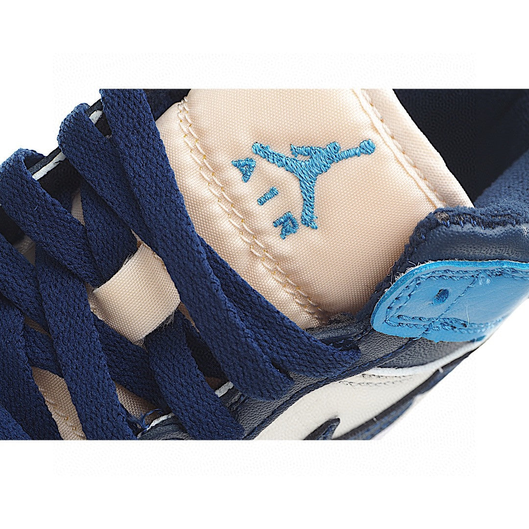 Joe 1 high top stitching joint model" cream, blue, navy"