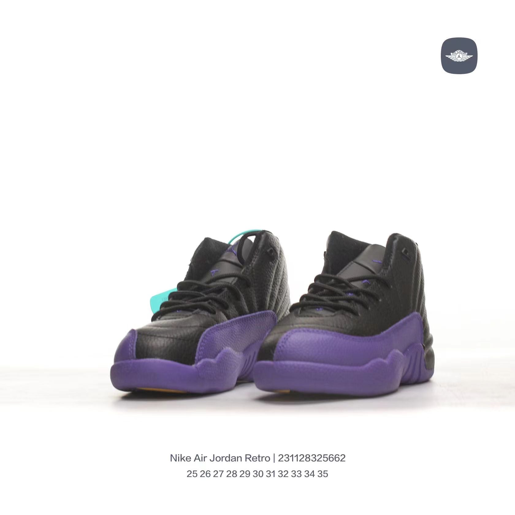 Joe 12 children's shoes" black, purple"