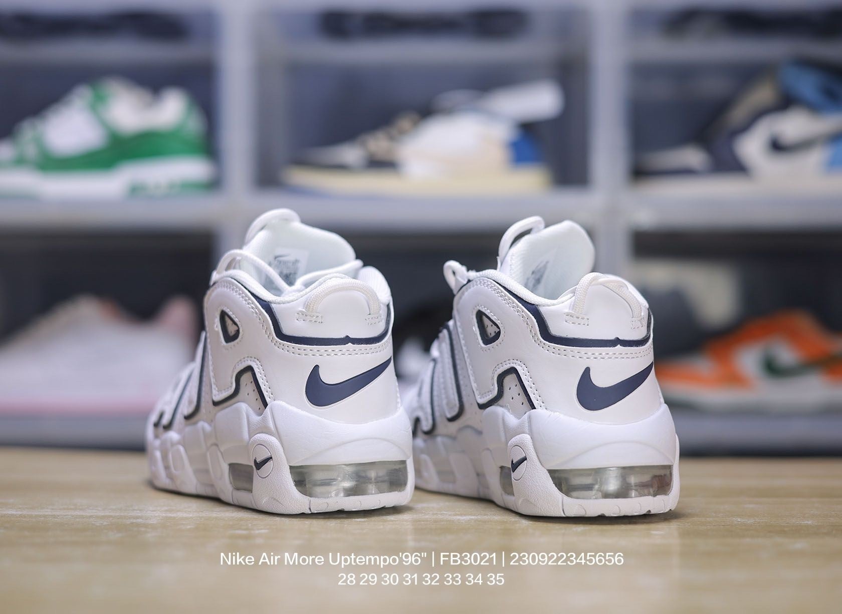 Nike Pippen Air Cushion" white, blue"