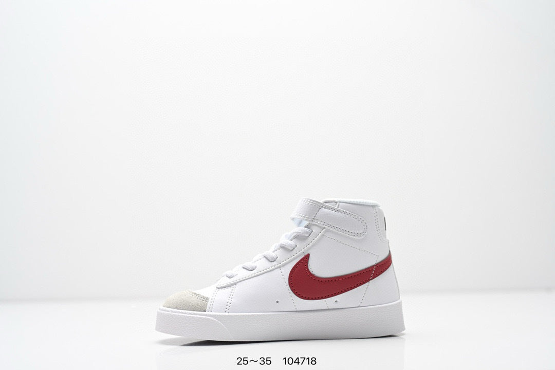 Nike Trail Blazers High-Top Velcro Kids Shoes