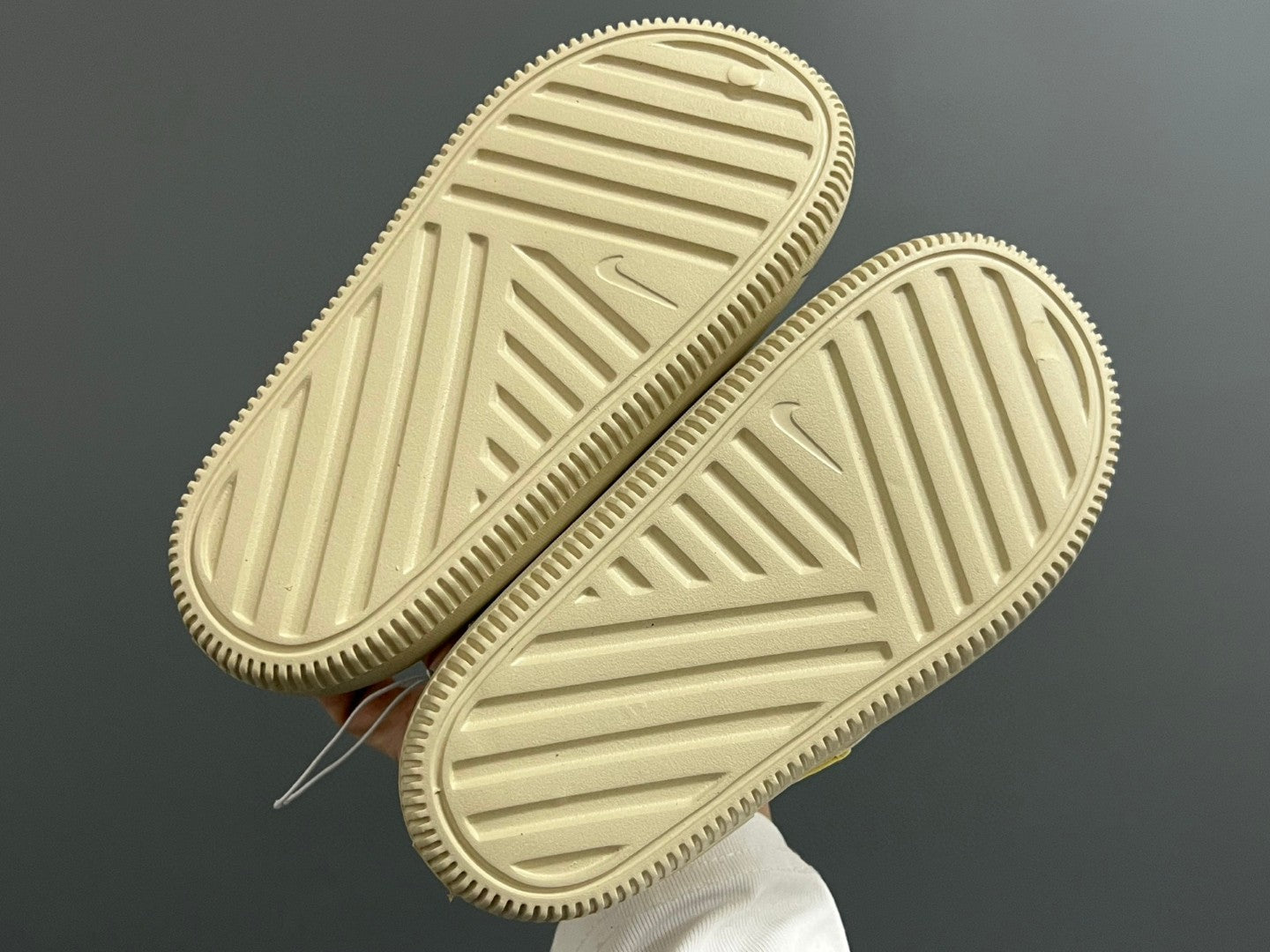 NK new two-way children's sandals" cream"