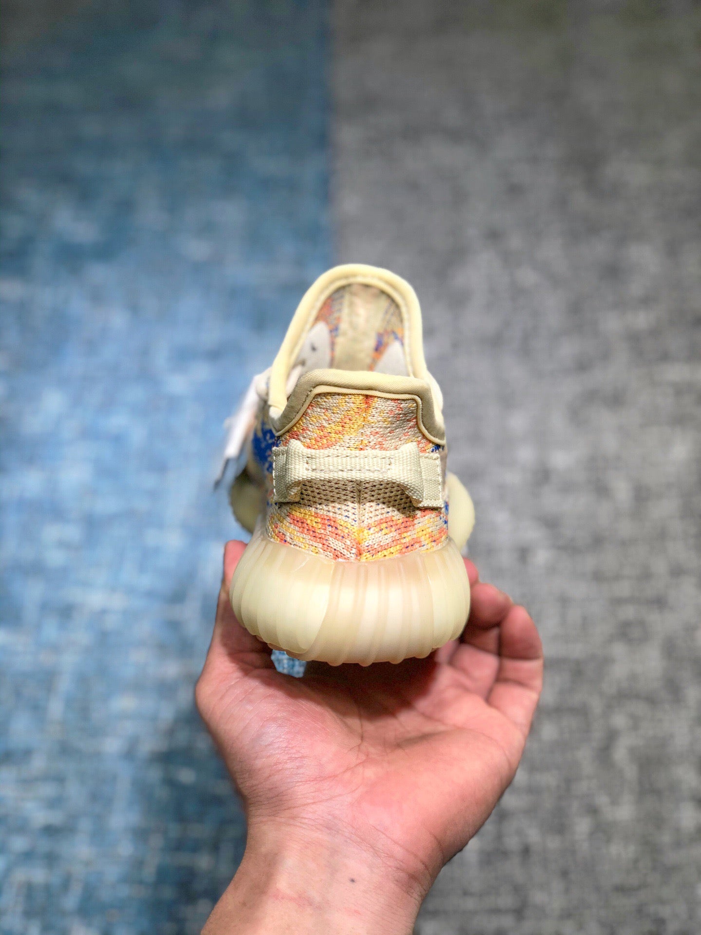 Coconut 350V2 really explosive children's shoes" orange, blue"