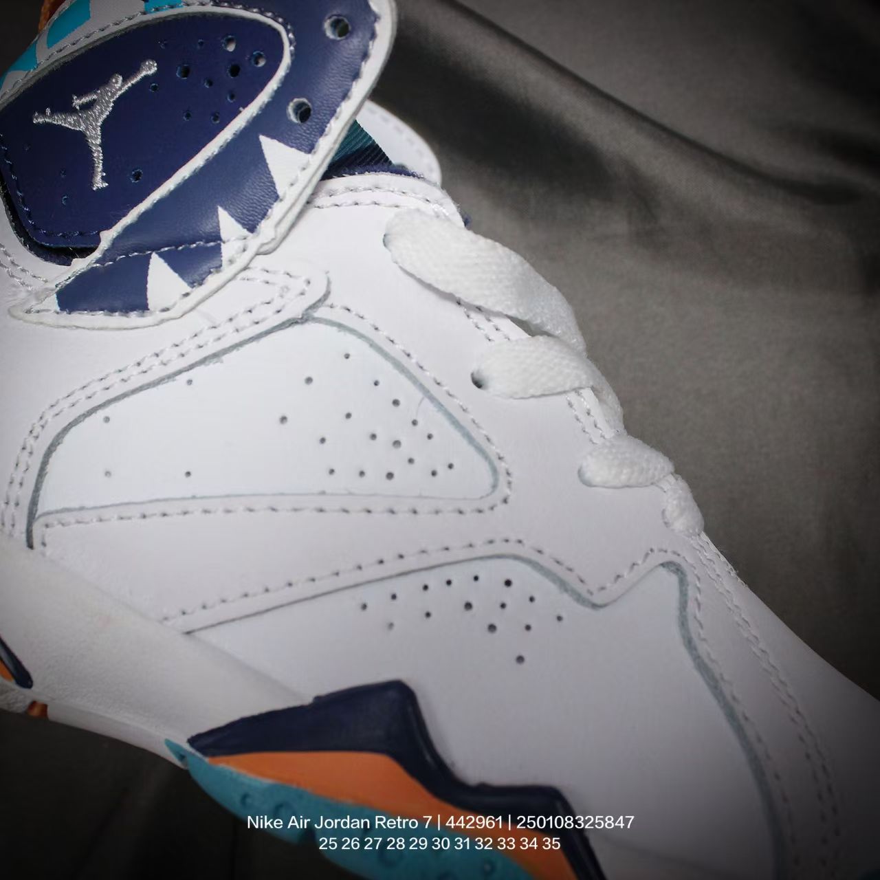 Joe 7 children's shoes" white, blue"