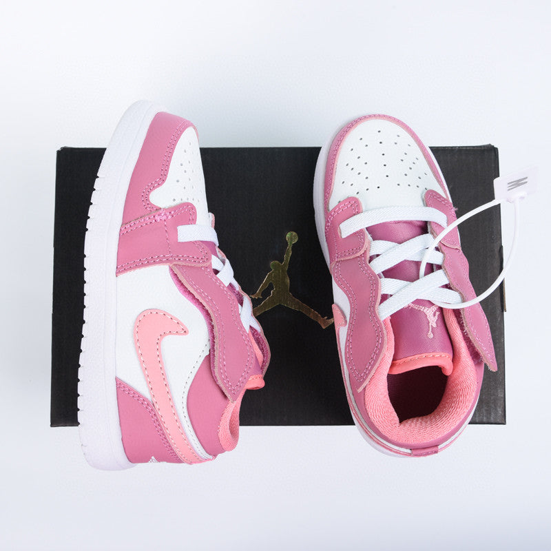 Jordan low top elastic band" white, pink"