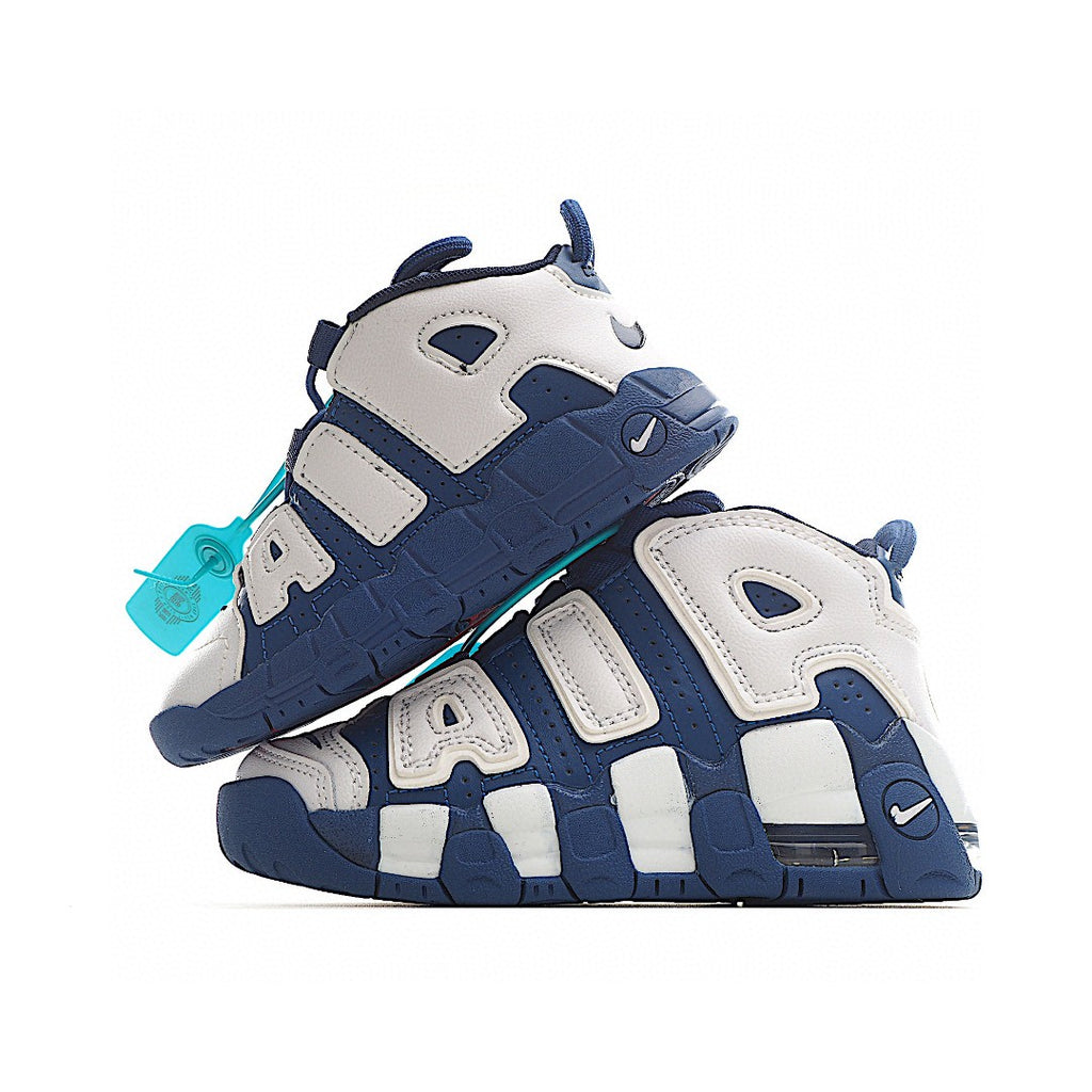 Pippen basketball shoes" Navy, gray"