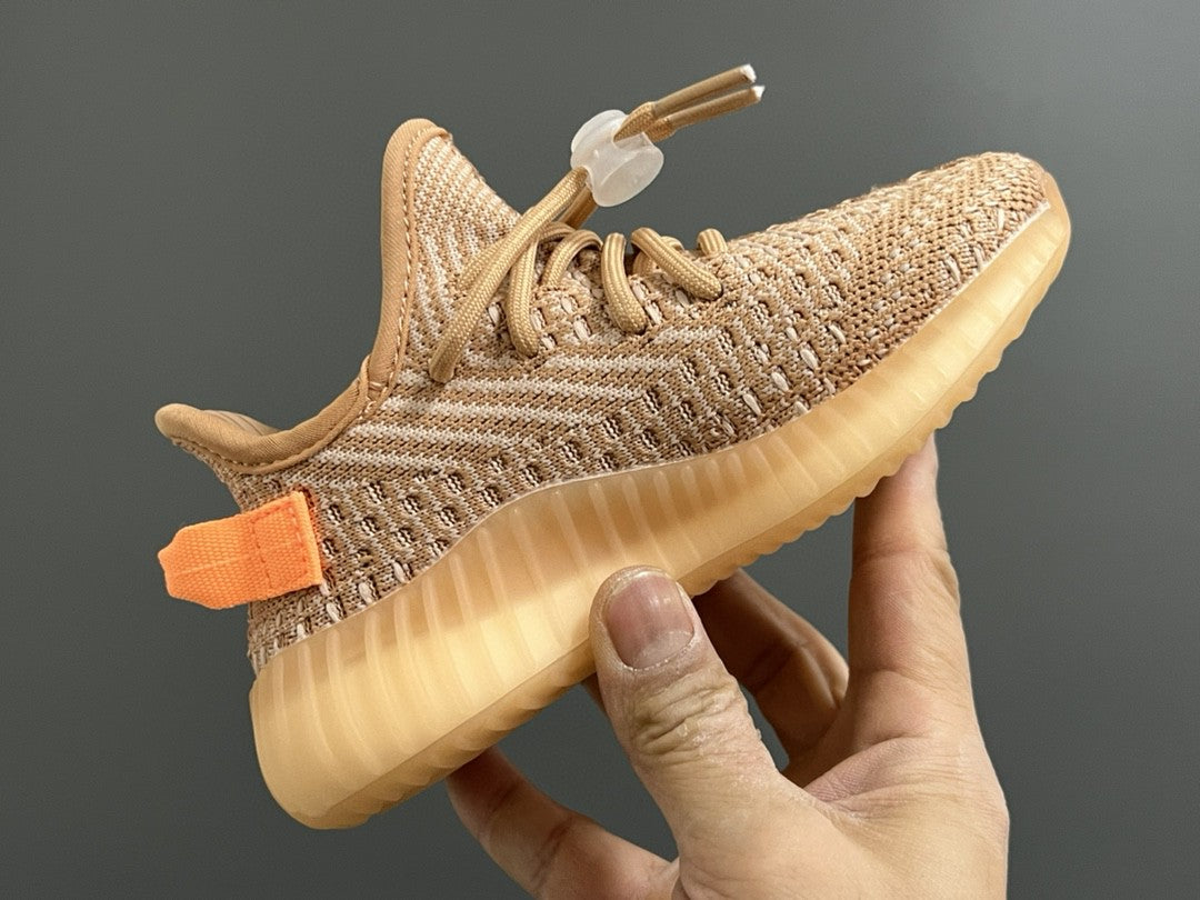 Coconut 350V2 really explosive children's shoes" light brown, darker reddish-brown"