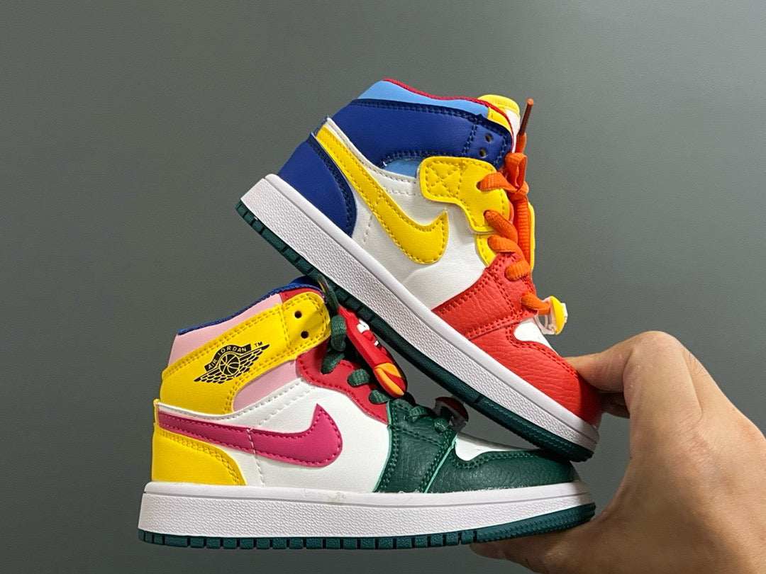 Qiao Yi Zhongbang cartoon funny bug Velcro sneakers"  red, yellow, white, black, turquoise"
