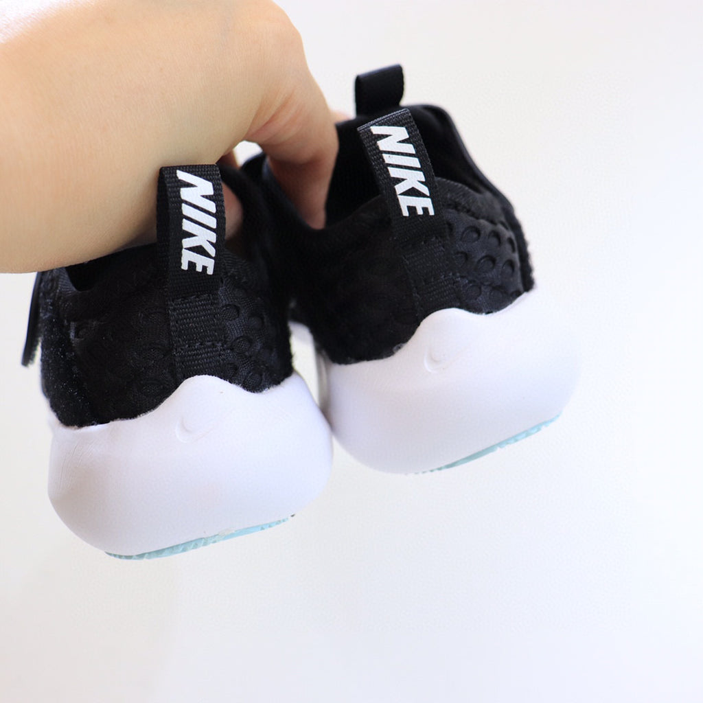 Nike Little UFO Large Mesh Velcro Children's Shoes" black"