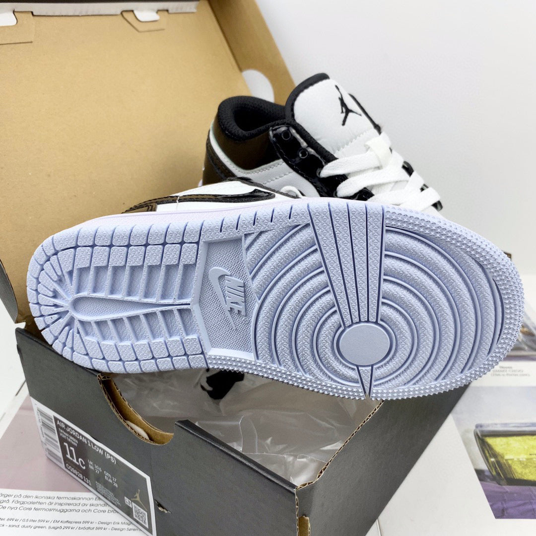 Joe 1 low-top children's shoes" white, black"