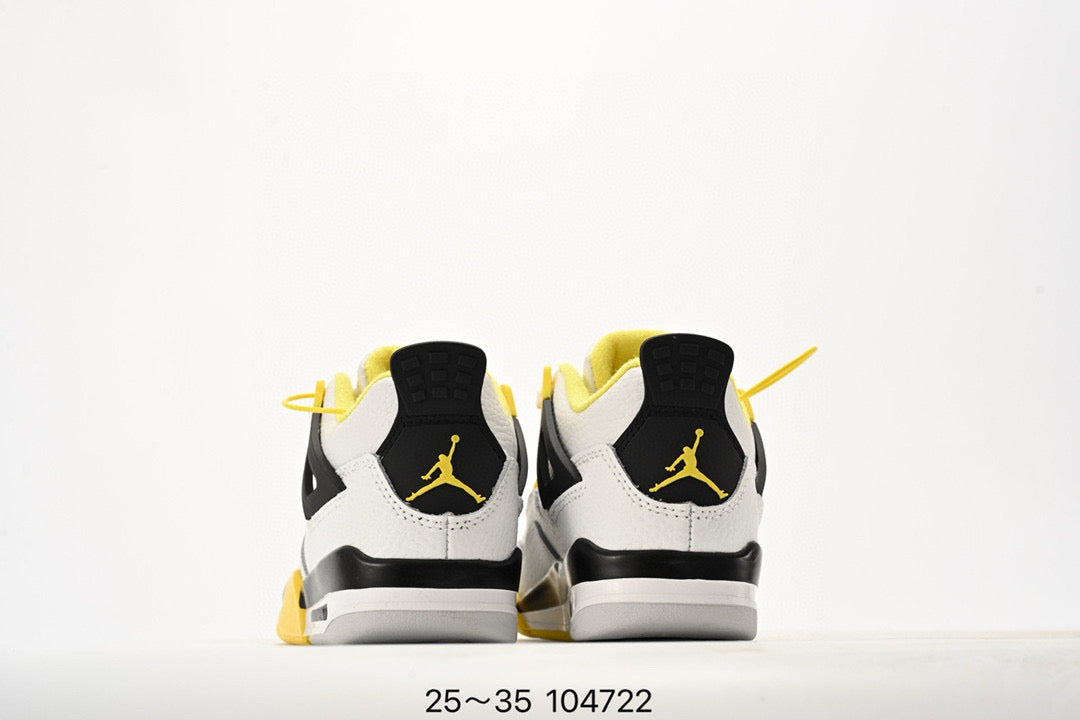 Joe 4 air cushion high quality children's shoes " white, yellow"