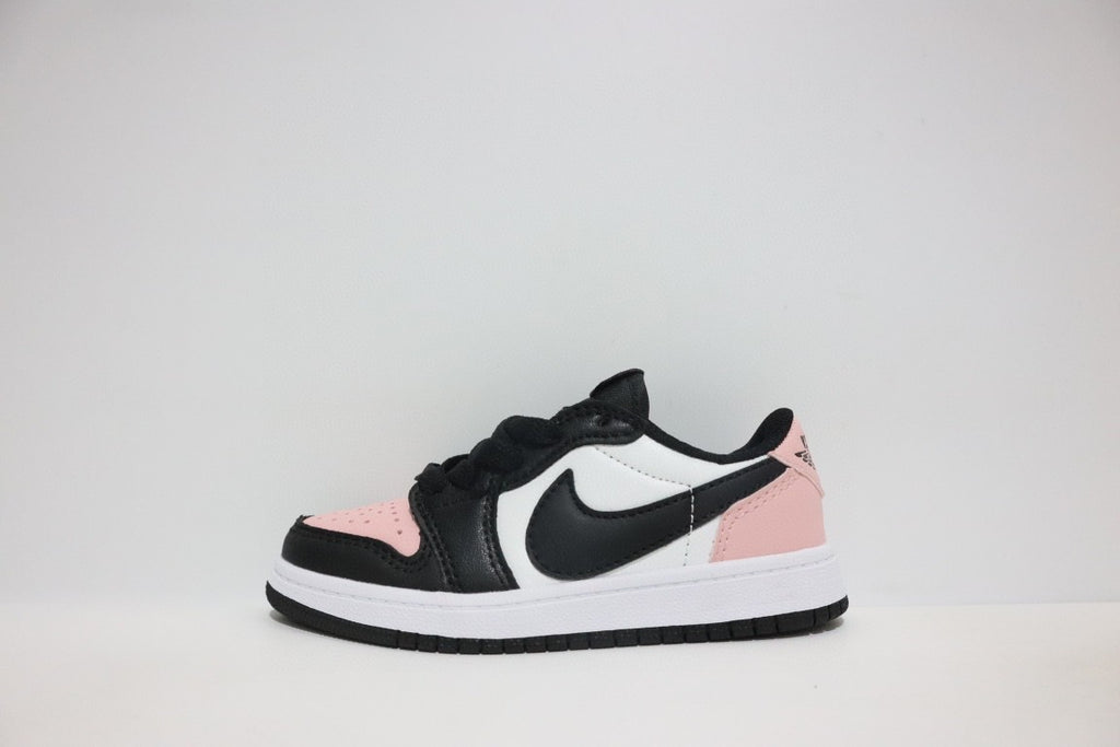 Jordan low-top hook series" white, black, pink"