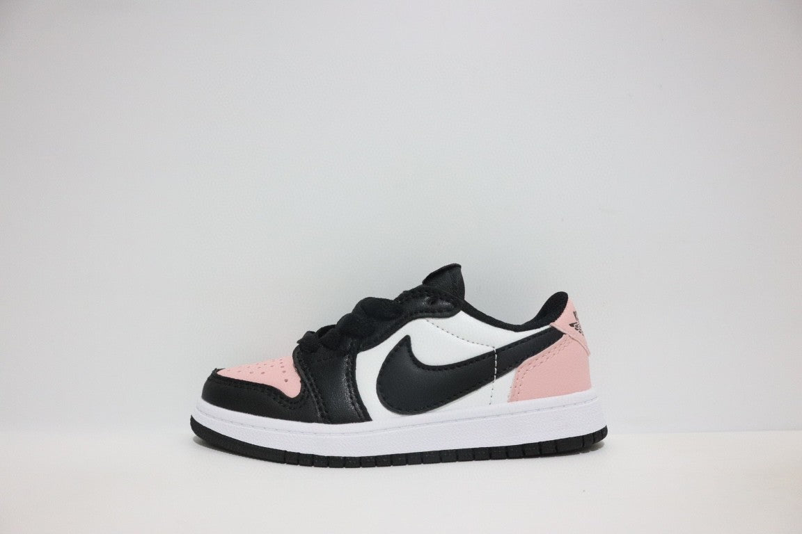 Jordan low-top hook series" white, black, pink"