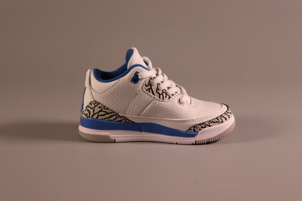 Jordan AJ3 children's shoes" white, blue"