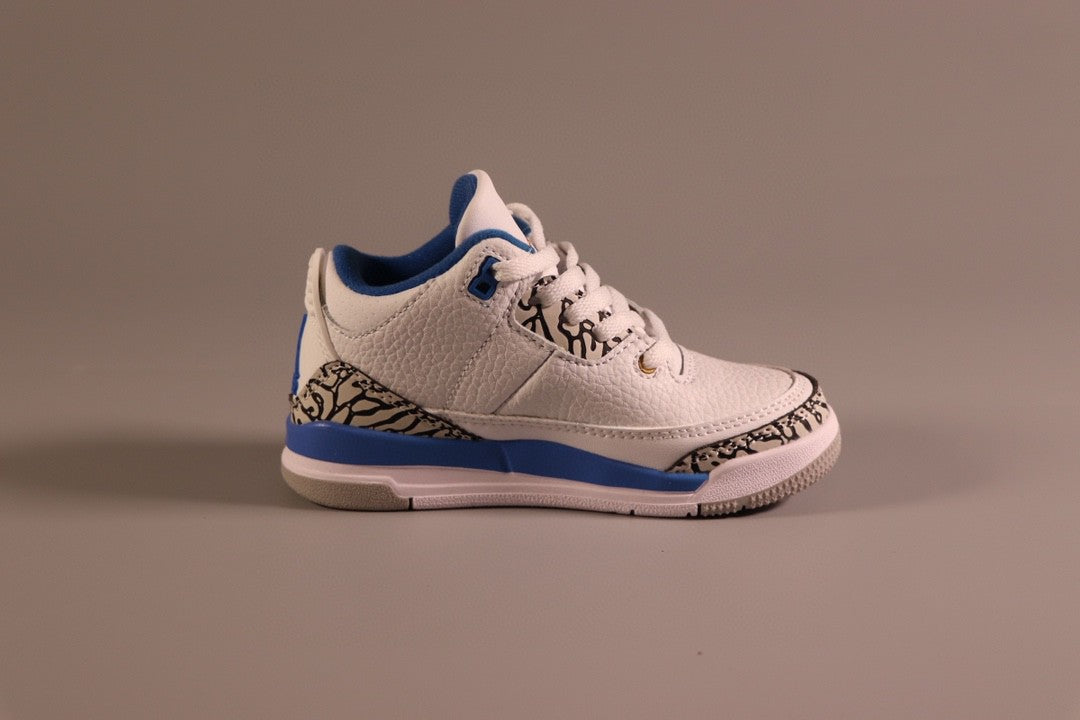 Jordan AJ3 children's shoes" white, blue"