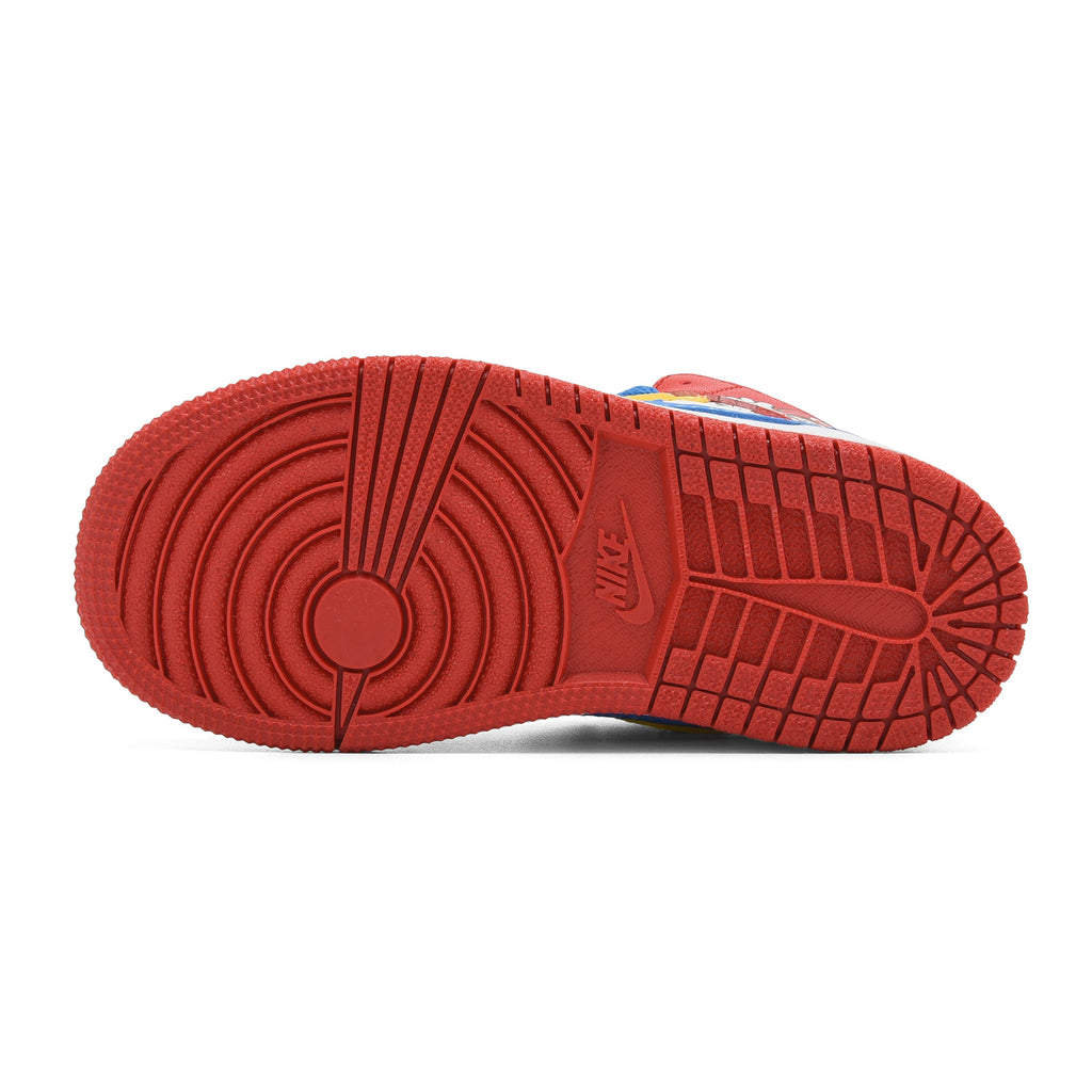 AJ-127" white, red"