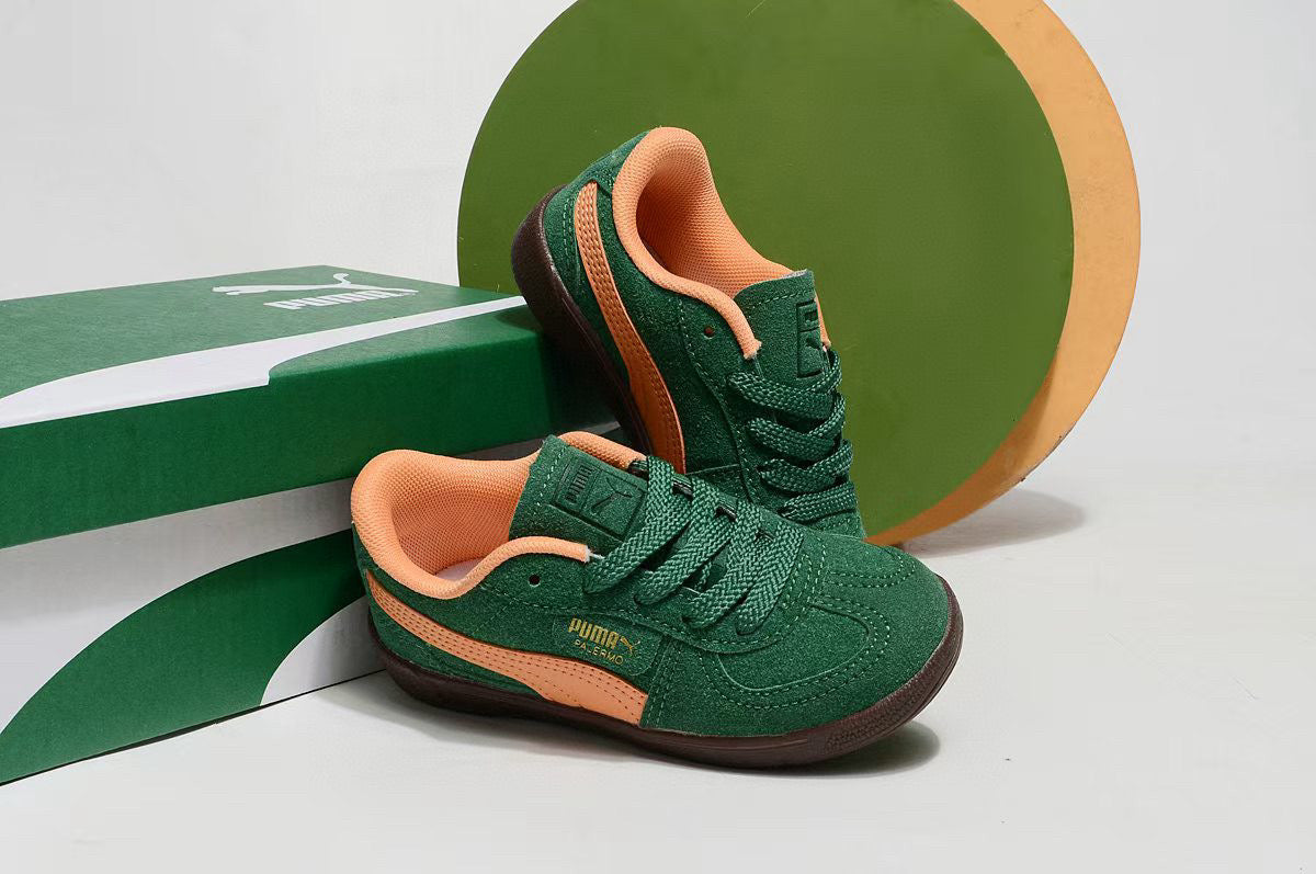Puma Dexter joint casual children's sneakers "green"