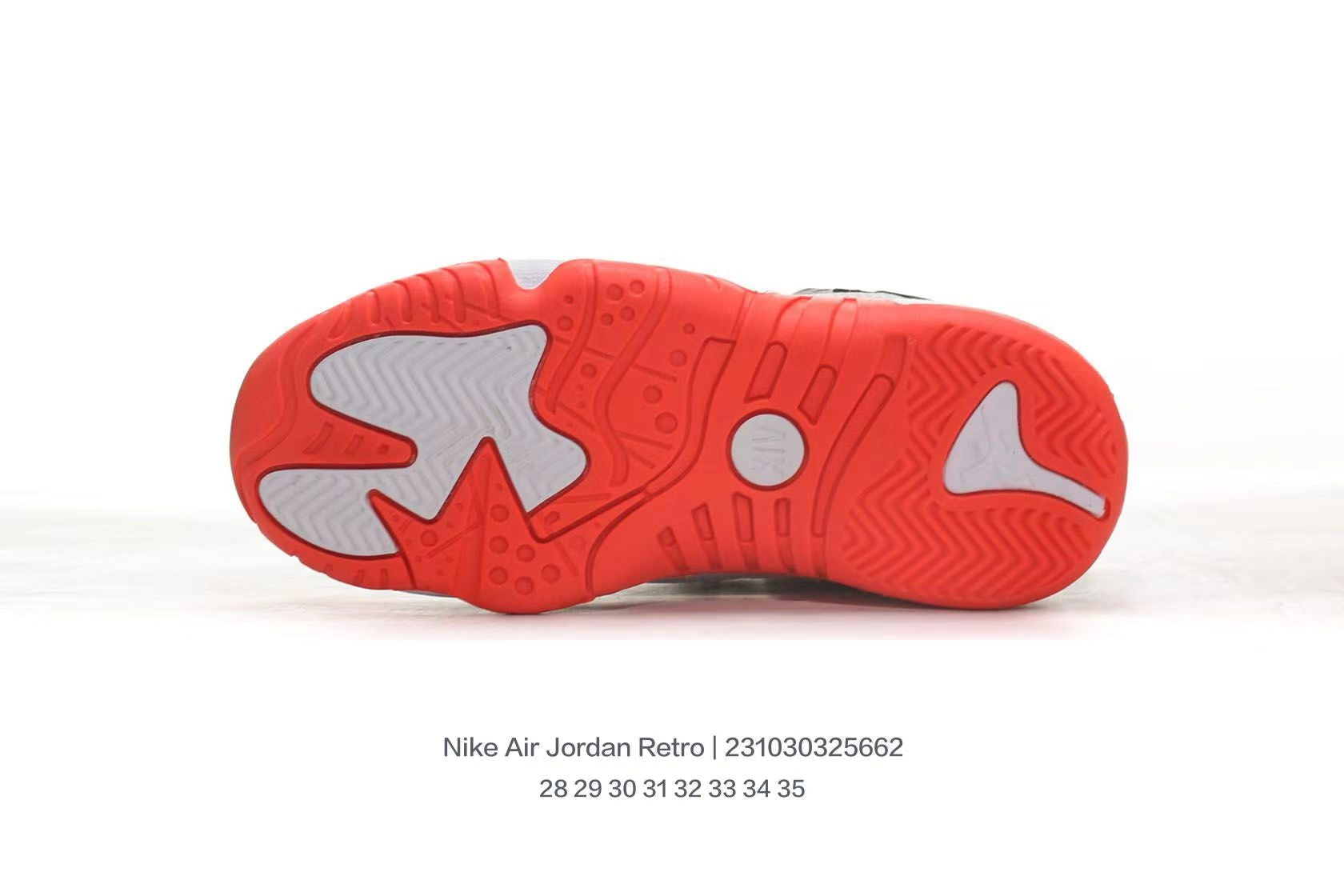 Jordan 612 series" black, red, light gray/ white"