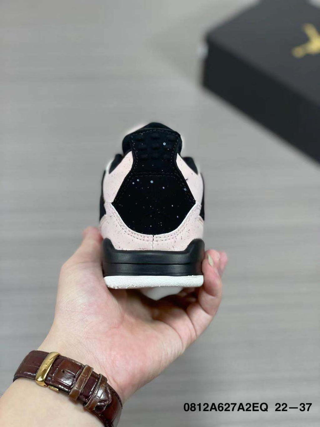Joe 4 head level" blush pink, black"