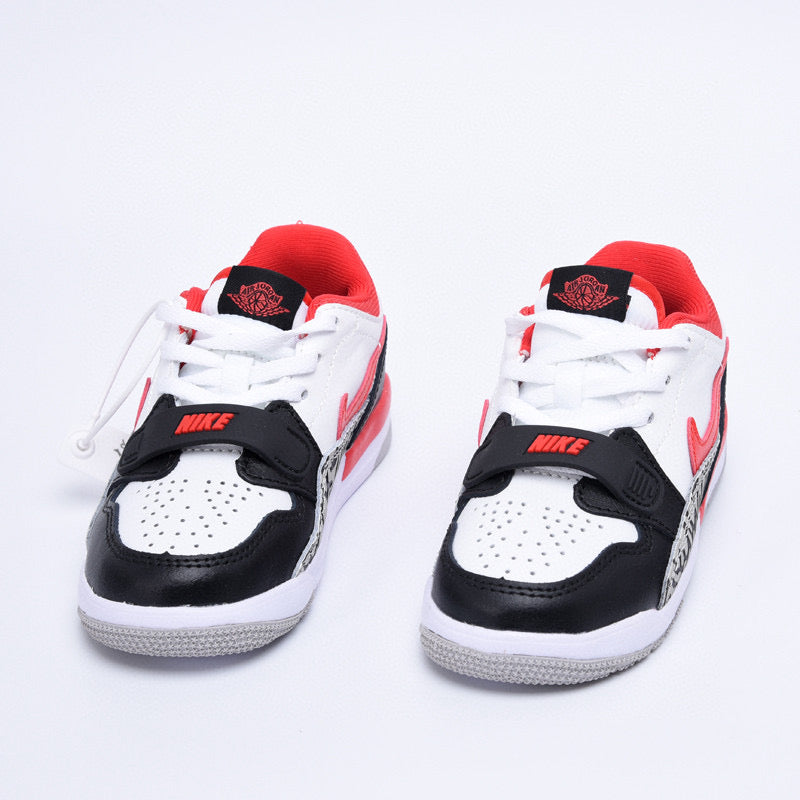 Jordan 312 low-top children's shoes" white, black, red"