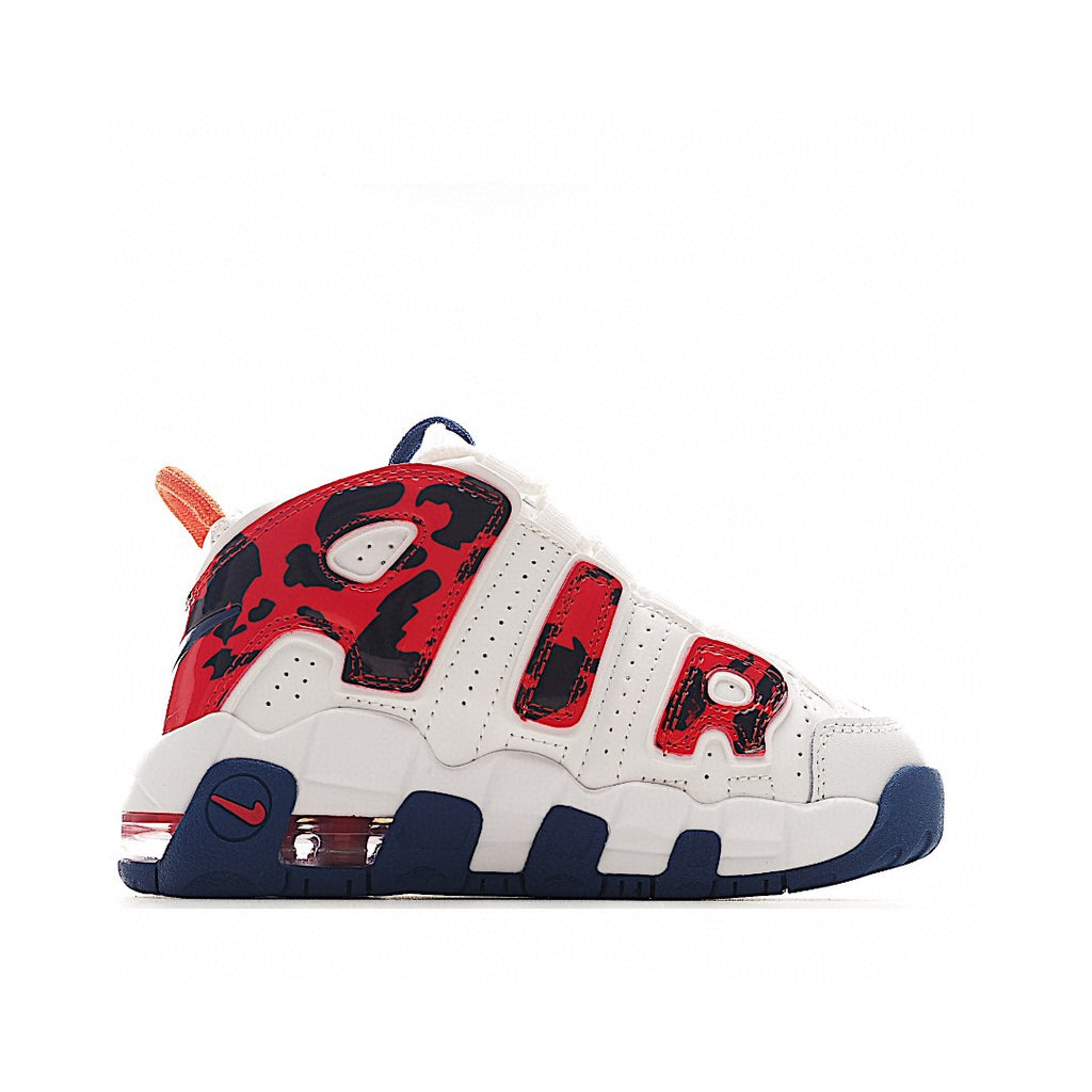 Pippen basketball shoes" white, navy"