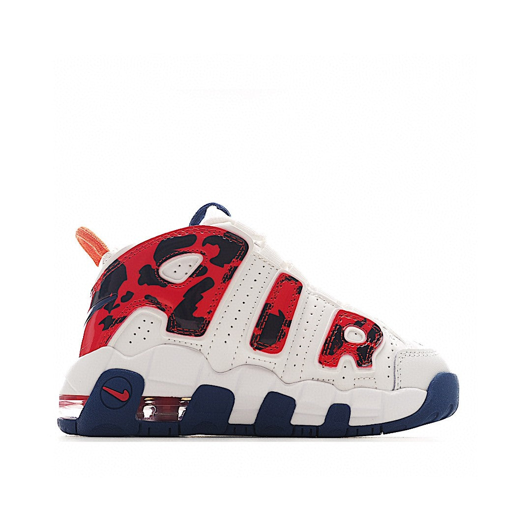 Pippen basketball shoes" white, navy"