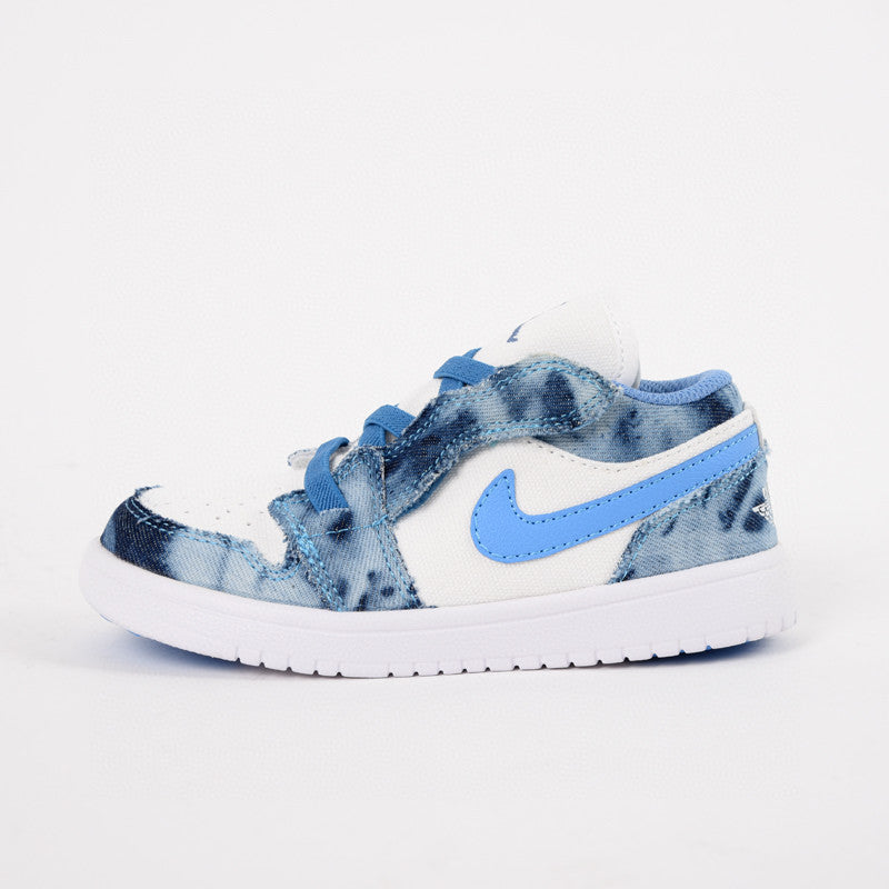Jordan low top elastic band" white, blue'