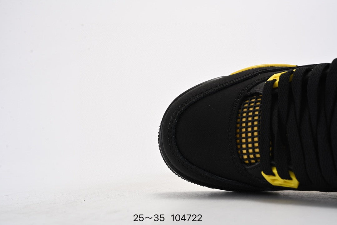 Joe 4 air cushion high quality children's shoes " black, yellow"