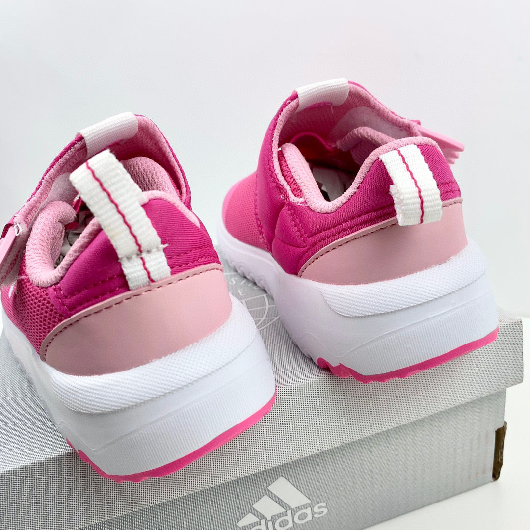 Adidas big wing children's shoes" white, pink"
