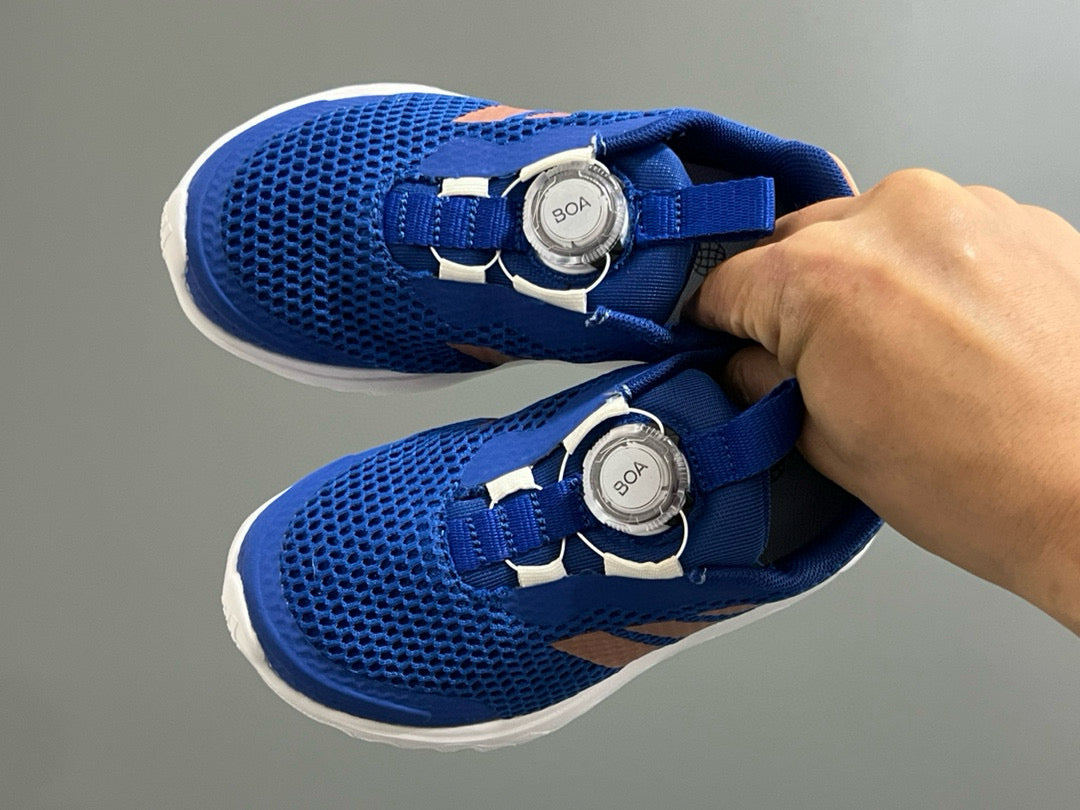 Adidas BOA lock 3 mesh shoes for children" blue"