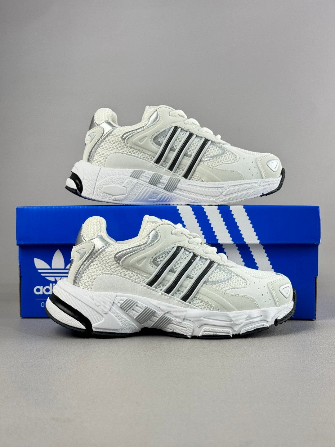 AD response CL retro casual shoes" white, black"