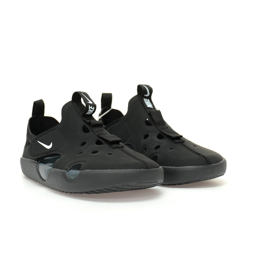 NK new SUNRAY PROTECT 4th generation children's beach hollow sandals" Black"