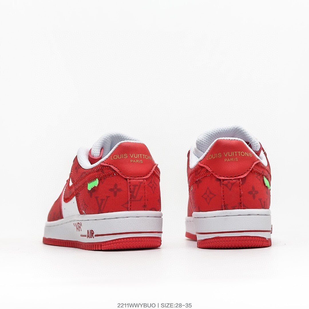 Nike Air Force 1 '07 Low-top versatile" red"