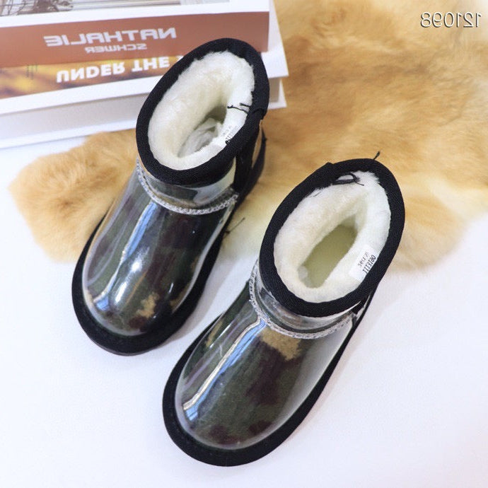 UGG children's jelly boots " black"