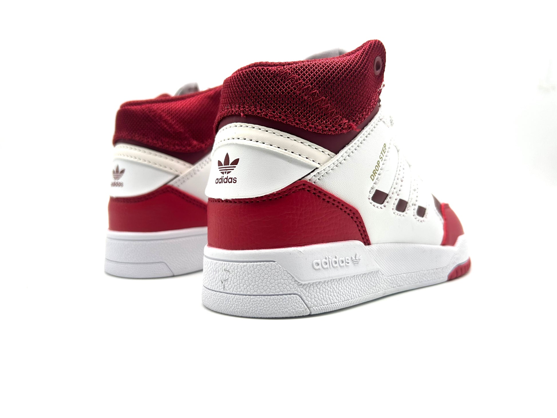 Adidas Trefoil Retro Basketball Shoes" white, red"