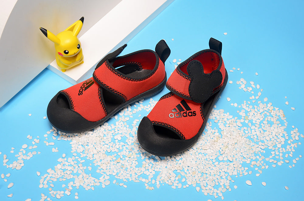 Adidas Baotou Sandals Generation" black, orange"