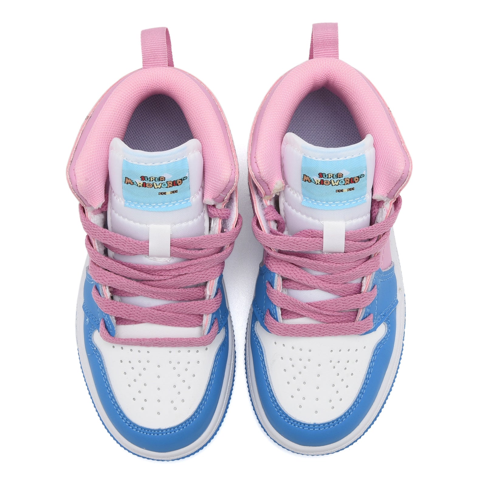 AJ-127" blue, pink"