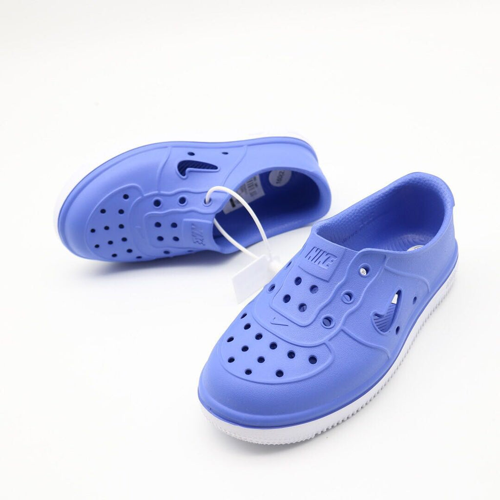 Nike Air Force Hole Shoes Beach Sandals" blue"